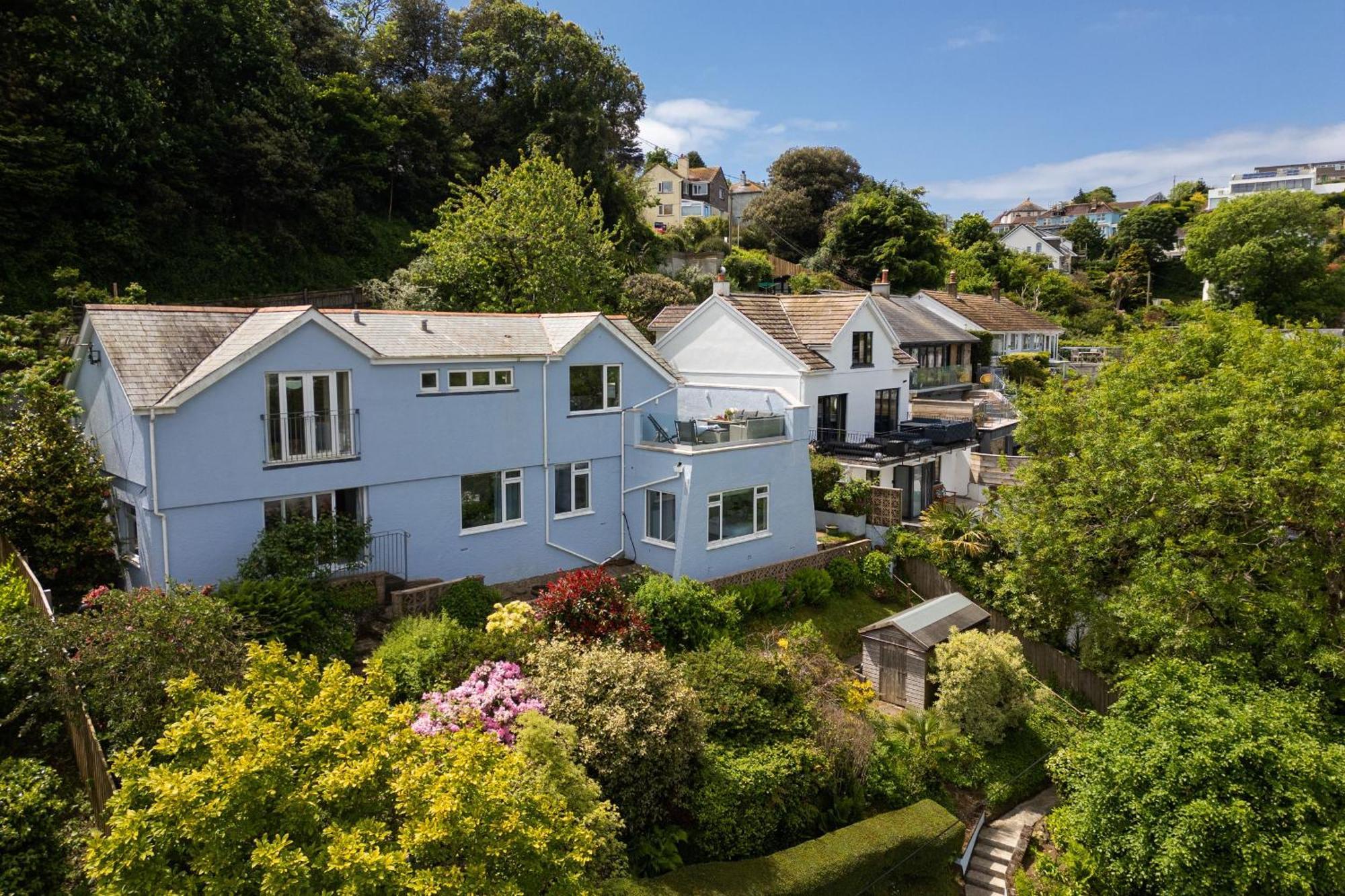 Blue Haze Villa Salcombe Exteriör bild